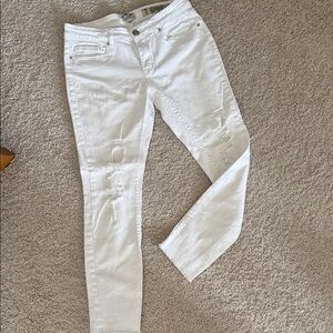 Indigo Rein Women's White Skinny Jeans
